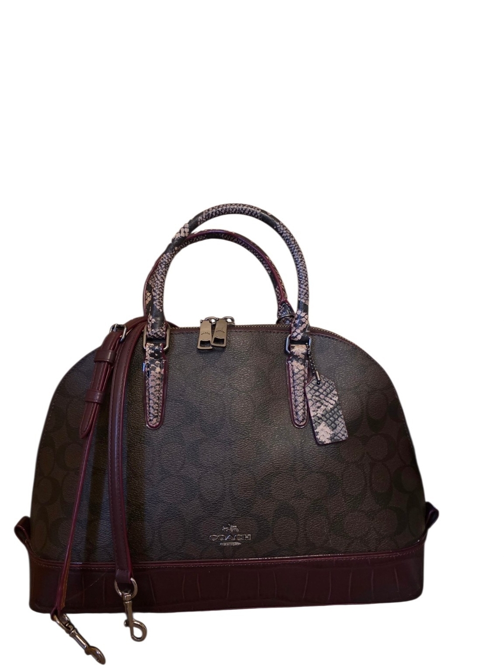 Coach Signature Dome Sierra Satchel